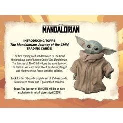 Topps Star Wars The Mandalorian: Journey Of The Child (2020) - Blaster Box -Card Sale Store de3b6400 8dbb 435d aa6d a84e95194e7b 1.9f5dbfccc14d0c4927ba5f4caeec2bee