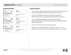 2020 Panini Donruss Optic NFL Football - Blaster Box -Card Sale Store donruss optic fb retailnpp pis 6