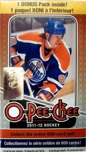 2011-12 Upper Deck O-Pee-Chee NHL Hockey Cards - Blaster Box