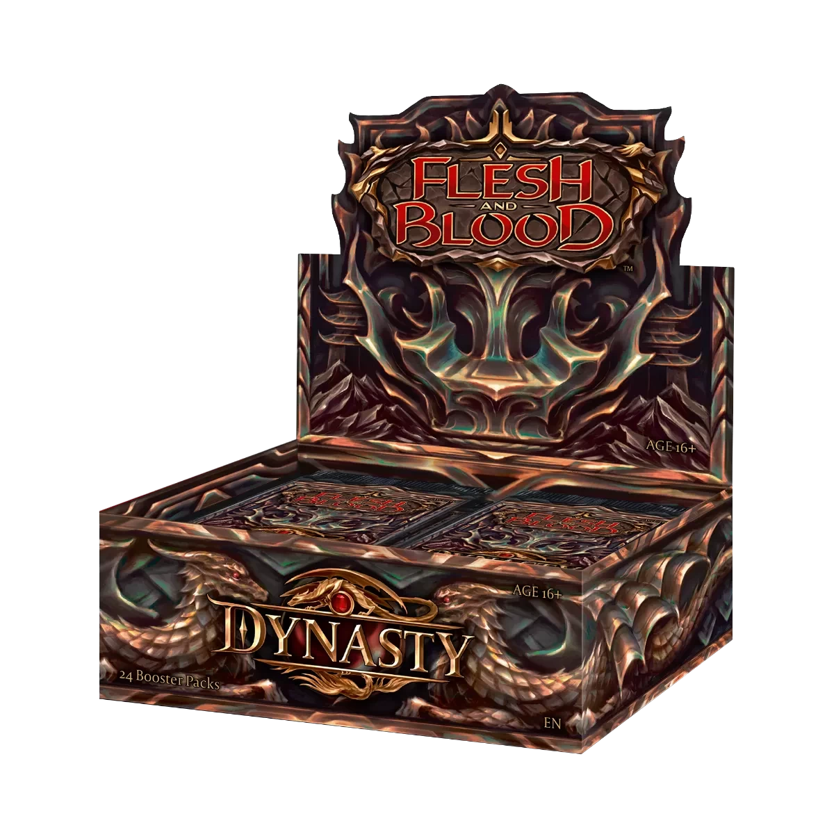 Flesh And Blood Dynasty - Booster Box SEALED CASE (4x 24ct) 4 Flesh And Blood Dynasty - Booster Box SEALED CASE (4x 24ct) - Image 2