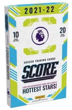 2021-22 Panini Score EPL Soccer Cards - Hobby Box