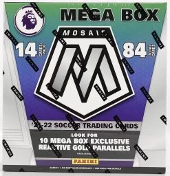 2021-22 Panini Mosaic EPL Premier League Soccer - Mega Box