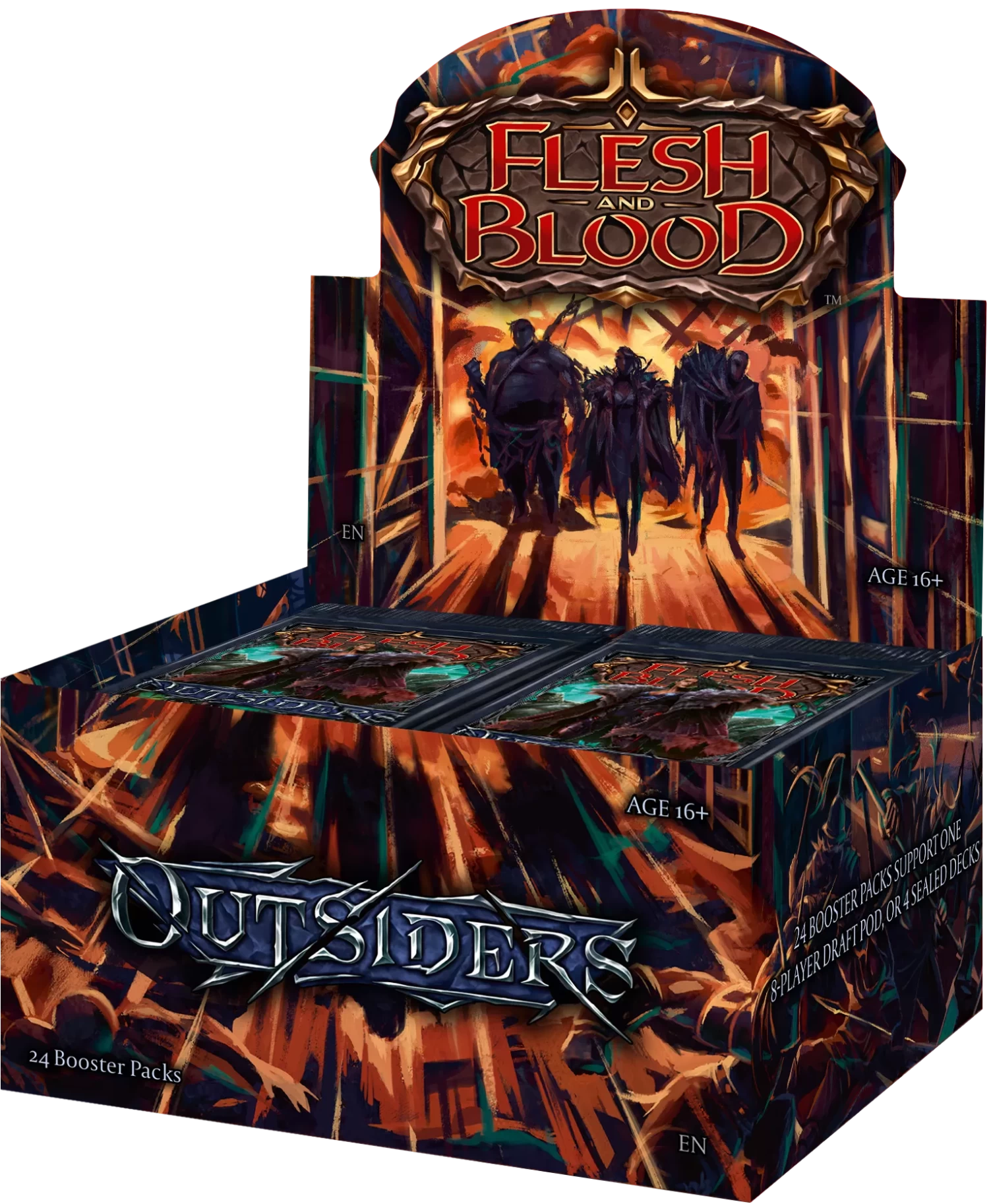 Flesh And Blood Outsiders - Booster Box (24ct) 3 Flesh And Blood Outsiders - Booster Box (24ct)