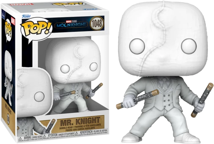Funko Pop! Vinyl Figure - Marvel Moon Knight (TV) - Mr Knight #1048 4 Funko Pop! Vinyl Figure - Marvel Moon Knight (TV) - Mr Knight #1048 - Image 2