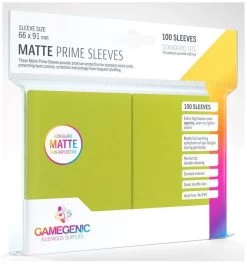 Gamegenic Matte Prime Card Sleeves - Lime (100ct)