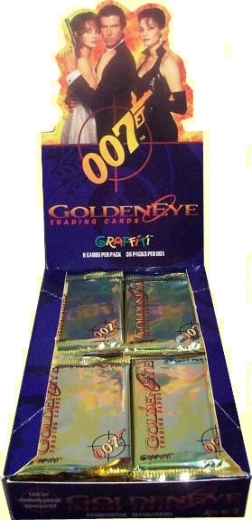 James Bond 007 GoldenEye (1995 Graffiti) - Hobby Box 4 James Bond 007 GoldenEye (1995 Graffiti) - Hobby Box - Image 2