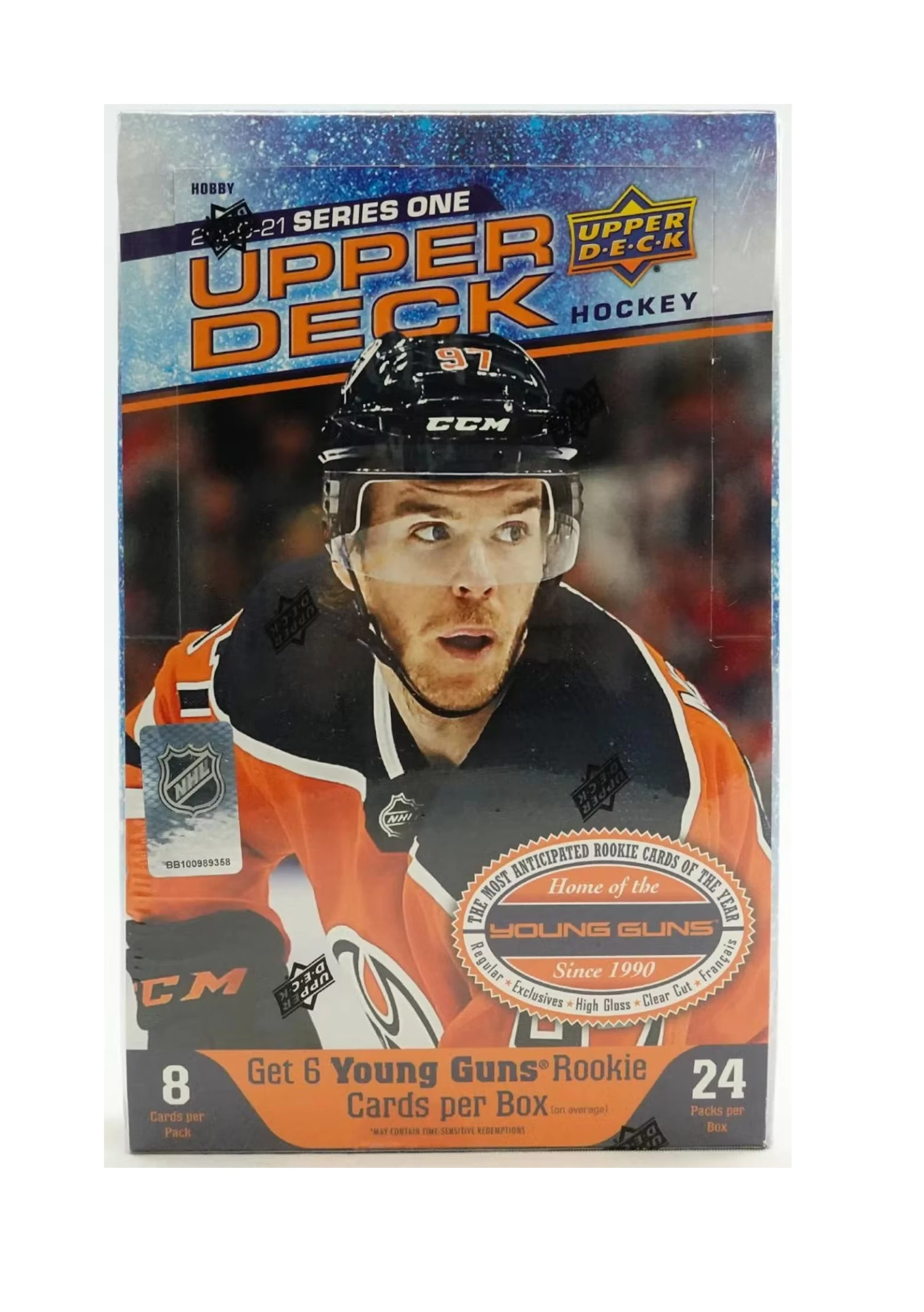 2020-21 Upper Deck Series 1 NHL Hockey - Hobby Box 3 2020-21 Upper Deck Series 1 NHL Hockey - Hobby Box