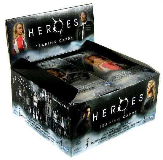 Topps Heroes TV Show Season 1 (2008) - Hobby Box 3 Topps Heroes TV Show Season 1 (2008) - Hobby Box