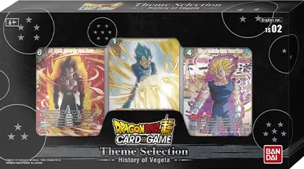 Dragon Ball Super TCG Theme Selection History Of Vegeta Display 3 Dragon Ball Super TCG Theme Selection History Of Vegeta Display