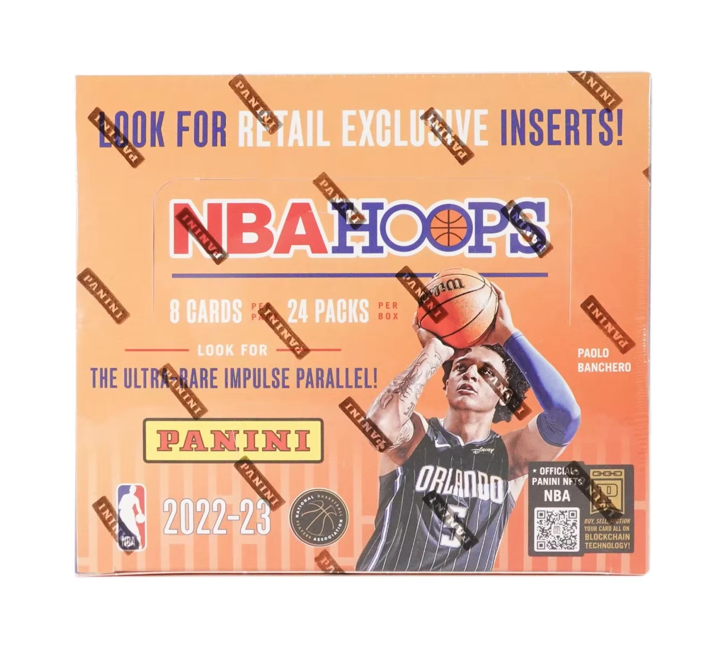 2022- 23 Panini Hoops NBA Basketball Cards - Retail Box (24ct) 3 2022- 23 Panini Hoops NBA Basketball Cards - Retail Box (24ct)