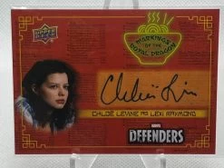 Chloe Levine "Lexi Raymond" - 2018 Upper Deck Marvel The Defenders Autograph #RD-CL