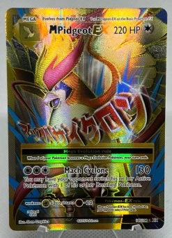 M Pidgeot EX - Pokemon Evolutions Full Art Holo Foil Ultra Rare #105/108