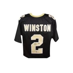 Jameis Winston Autographed Saints Football Jersey W/ COA
