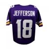 Justin Jefferson Autographed Vikings Football Jersey W/ COA -Card Sale Store jefferson