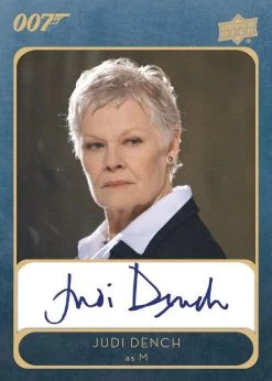 James Bond 007 Villains & Henchmen (2021 Upper Deck) - Hobby Box 12 James Bond 007 Villains & Henchmen (2021 Upper Deck) - Hobby Box -Card Sale Store judi dench james bond villains henchmen 1