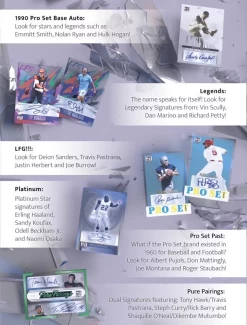 2023 Leaf Pro Set Pure Multisport Cards - Hobby Box -Card Sale Store l4