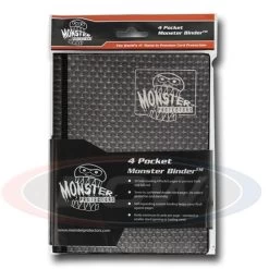 Monster 4-Pocket Album Binder - Holofoil Black