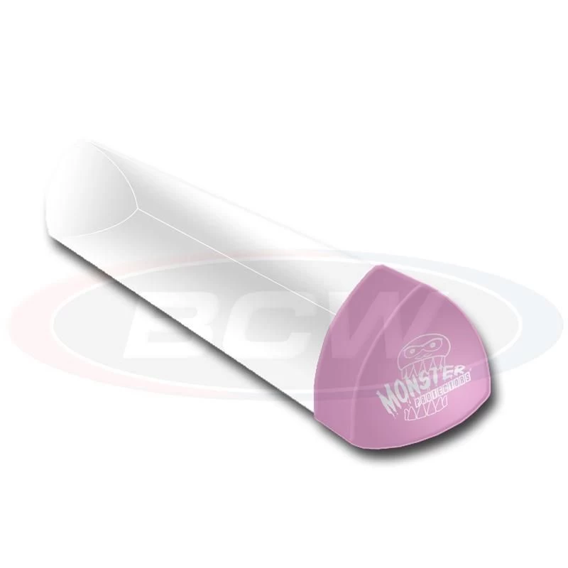 Monster Prism Gaming Playmat Tube W/ Dice Cap - Pink 3 Monster Prism Gaming Playmat Tube W/ Dice Cap - Pink