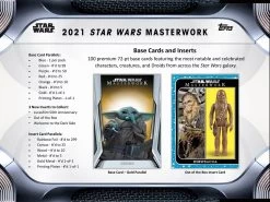 Topps Star Wars Masterwork (2021) - Hobby Box -Card Sale Store mw3