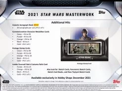 Topps Star Wars Masterwork (2021) - Hobby Box -Card Sale Store mw6