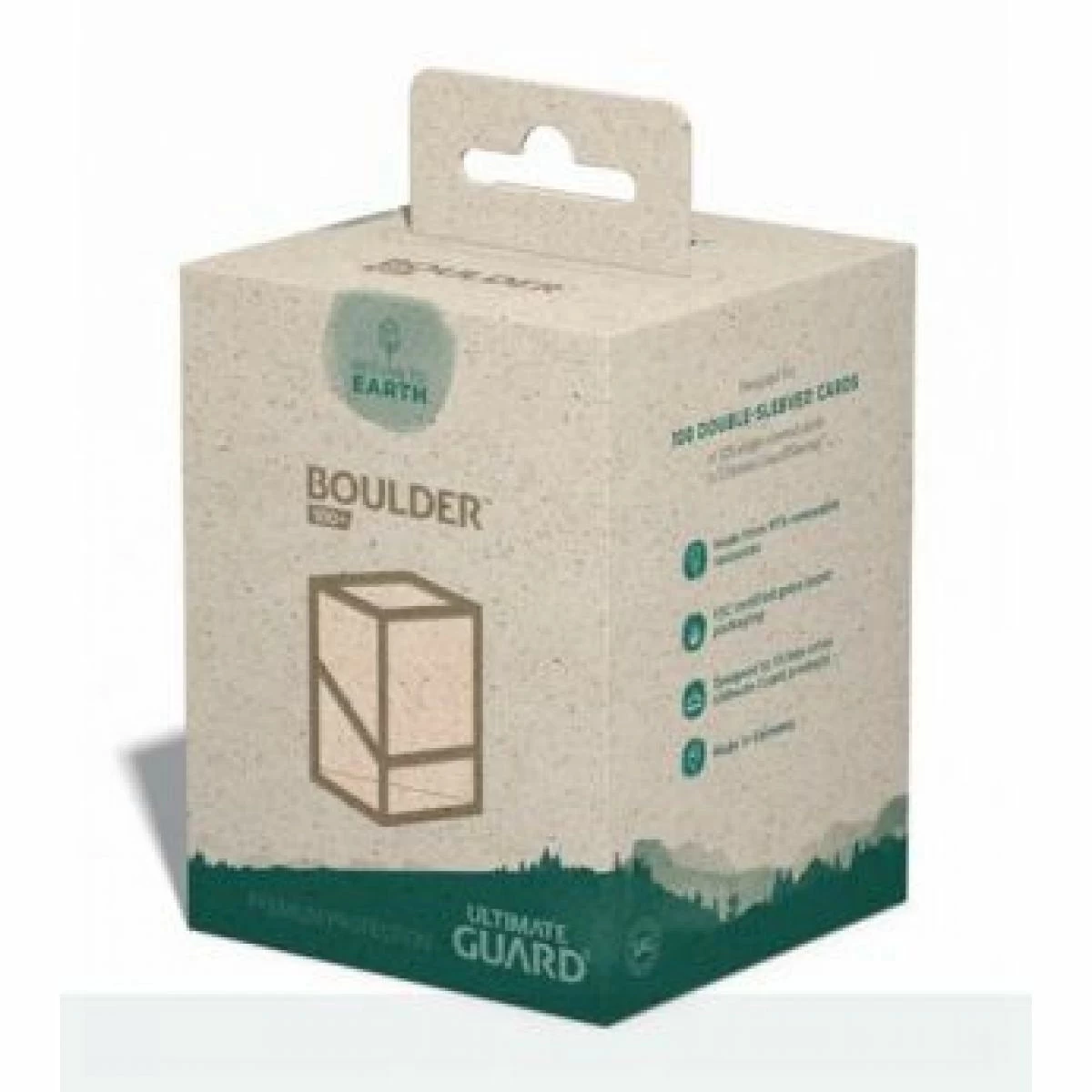 Ultimate Guard Return To Earth Boulder 100+ Deck Box Orange 4 Ultimate Guard Return To Earth Boulder 100+ Deck Box Orange - Image 2