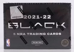 2021-22 Panini Black NBA Basketball Cards - Hobby Box