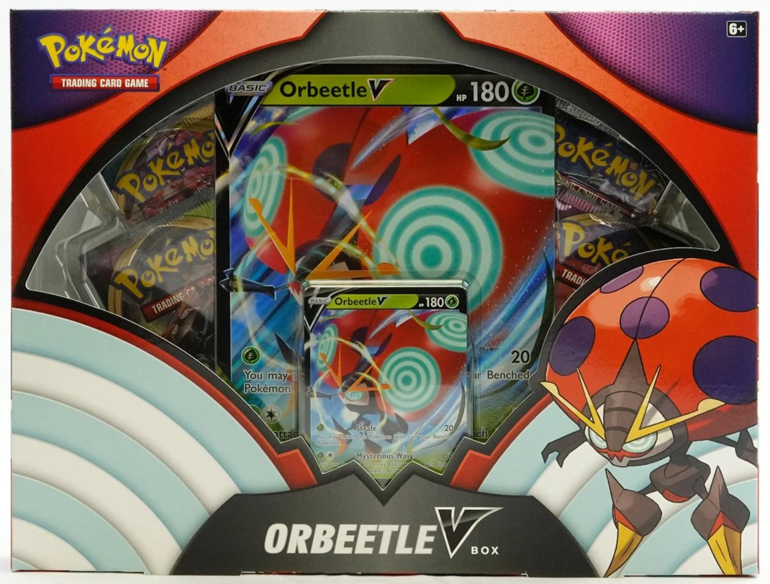 Pokemon Orbeetle V Box 3 Pokemon Orbeetle V Box