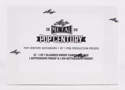 2022 Leaf Metal Pop Century 1/1 Pre-Production Proof - Hobby Box