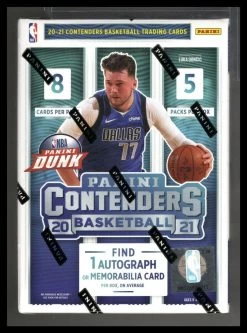 2020-21 Panini Contenders NBA Basketball Cards - Blaster Box