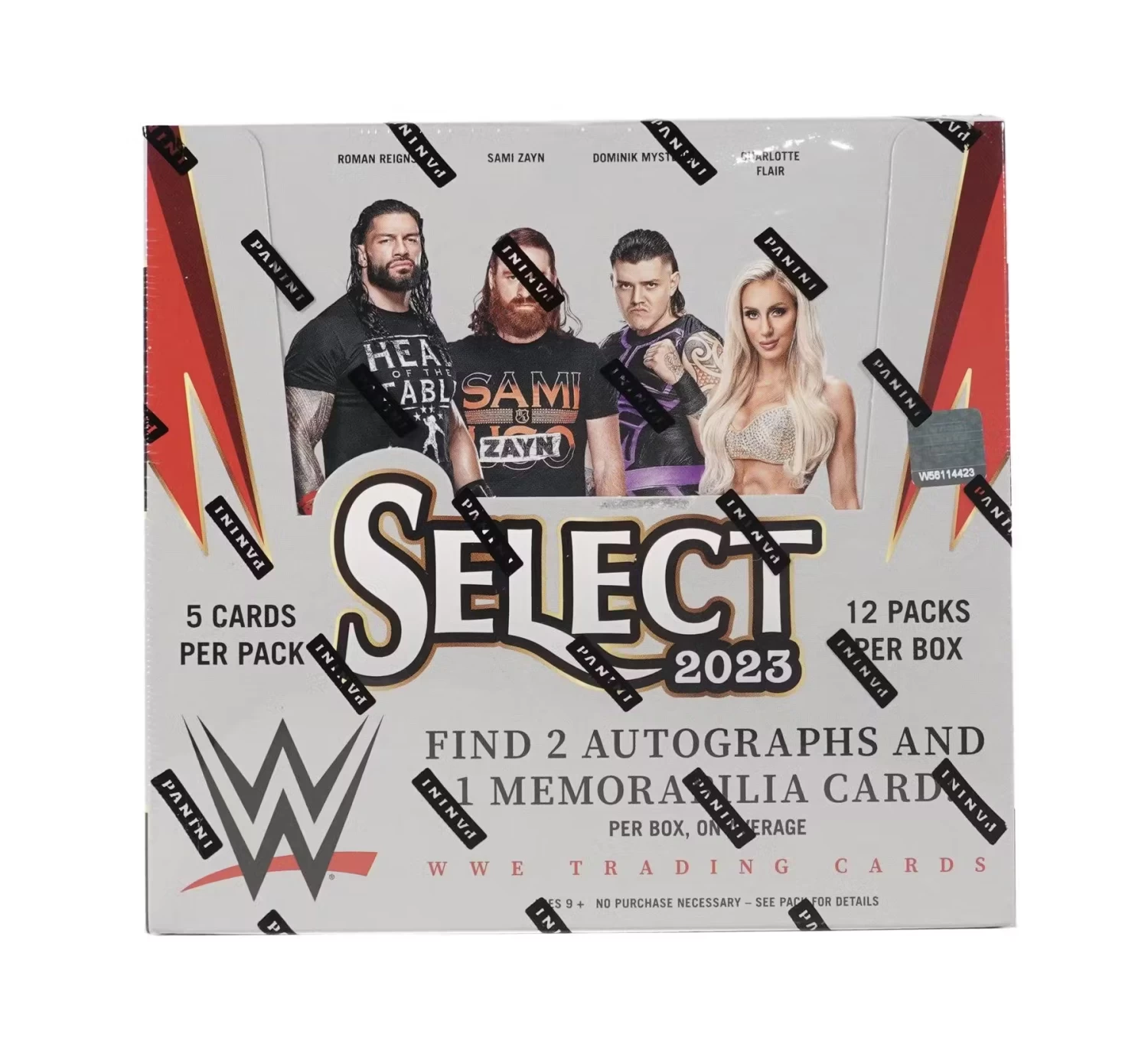 2023 Panini Select WWE Wrestling Trading Cards - Hobby Box 3 2023 Panini Select WWE Wrestling Trading Cards - Hobby Box