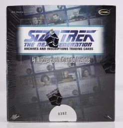Star Trek: The Next Generation Archives And Inscriptions (2022 Rittenhouse) - Hobby Box