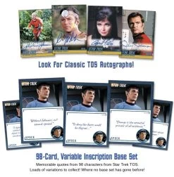 Rittenhouse Star Trek The Original Series Archives And Inscriptions (2020) - Hobby Box -Card Sale Store star trek tos 2020 2