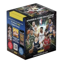 2021-22 Panini Sticker And Card Collection NBA Basketball - Retail Box (50ct)