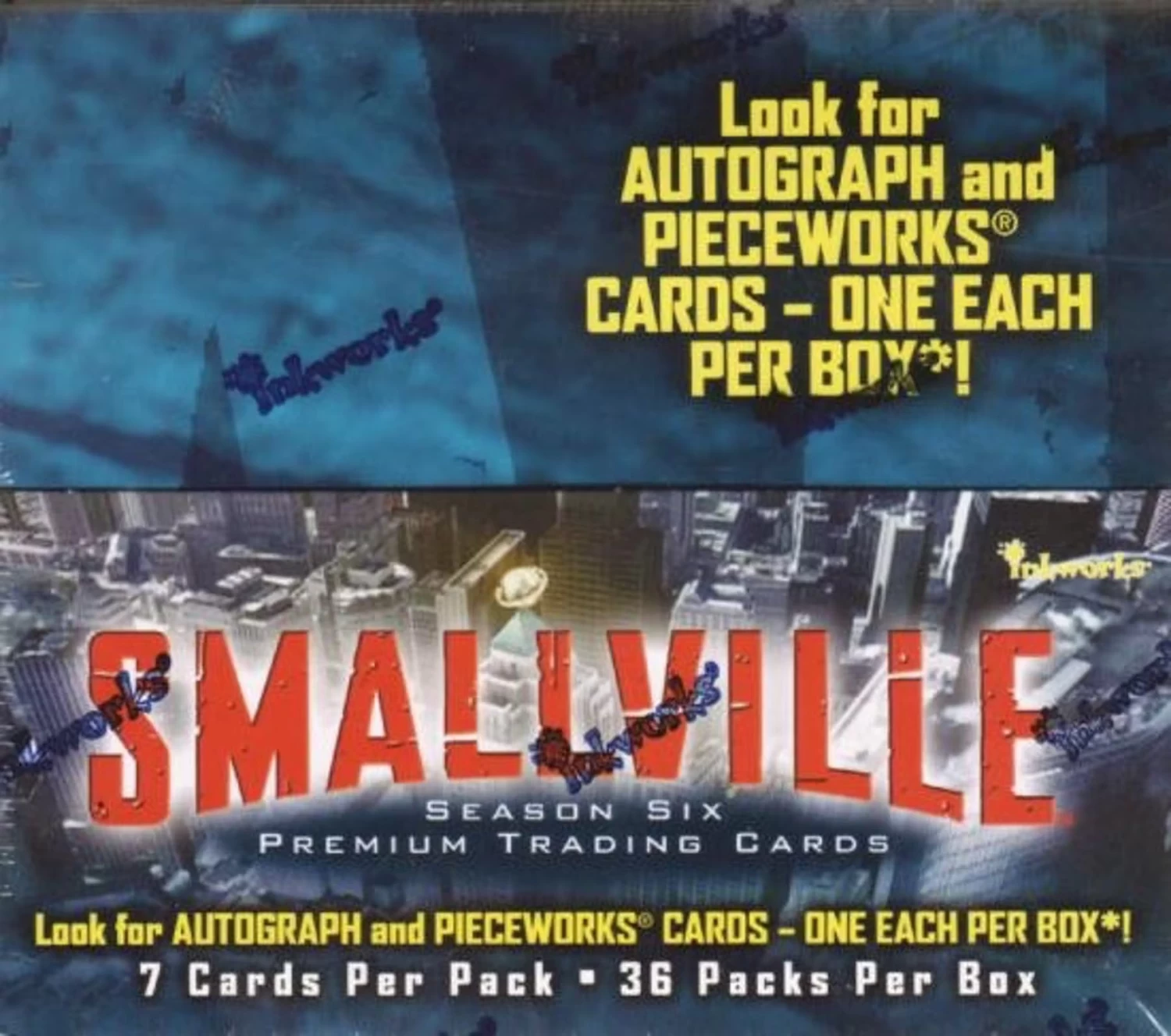 Smallville Season 6 (2008 InkWorks) - Retail Box 3 Smallville Season 6 (2008 InkWorks) - Retail Box