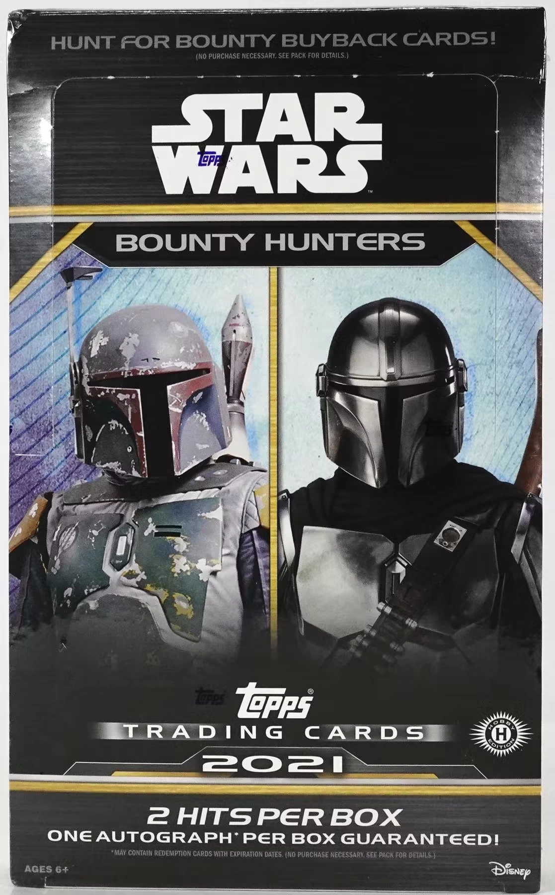 Topps Star Wars Bounty Hunters (2021) - Hobby Box 3 Topps Star Wars Bounty Hunters (2021) - Hobby Box