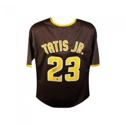 Fernando Tatis Jr Autographed Padres Baseball Jersey W/ COA