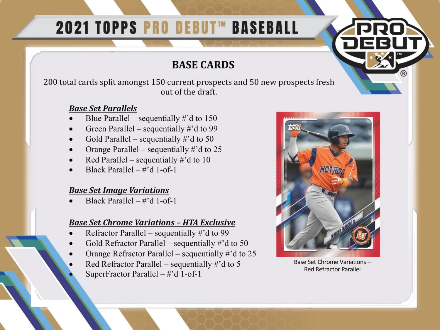 2021 Topps Pro Debut MLB Baseball Cards - Jumbo Hobby Box 6 2021 Topps Pro Debut MLB Baseball Cards - Jumbo Hobby Box - Image 4