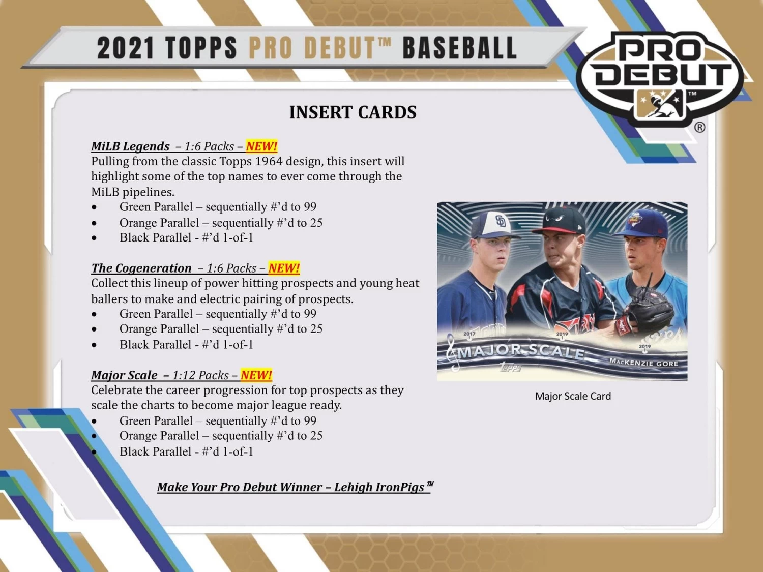2021 Topps Pro Debut MLB Baseball Cards - Jumbo Hobby Box 7 2021 Topps Pro Debut MLB Baseball Cards - Jumbo Hobby Box - Image 5