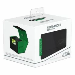 Ultimate Guard Synergy Sidewinder 100+ Xenoskin Deck Box - Black & Green -Card Sale Store ugd011324cn e.jpg.mst