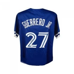 Vladimir Guerrero Jr Autographed Blue Jays Baseball Jersey W/ COA