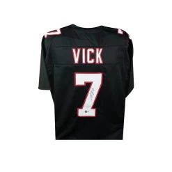 Michael Vick Autographed Falcons Football Jersey W/ COA