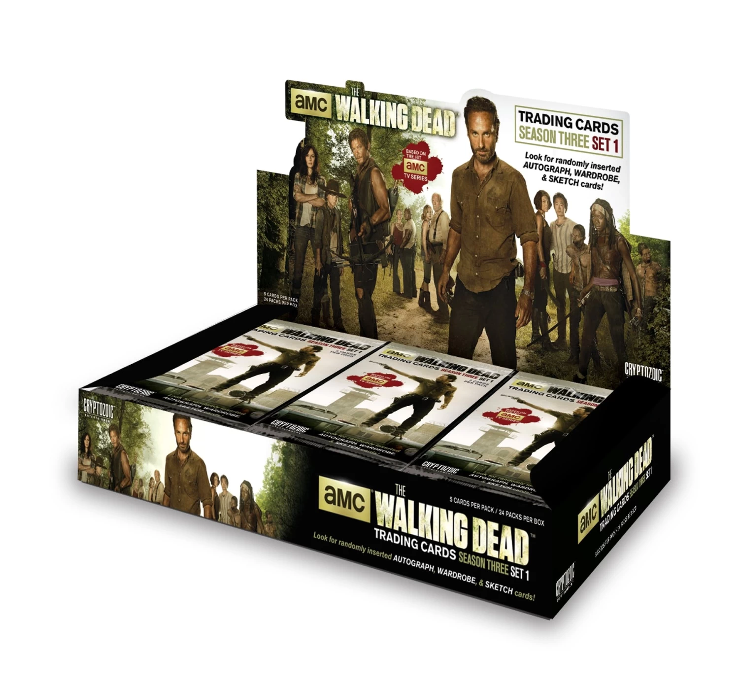 Cryptozoic The Walking Dead Season 3 Part 1 (2014) - Hobby Box 5 Cryptozoic The Walking Dead Season 3 Part 1 (2014) - Hobby Box - Image 3