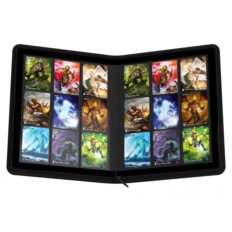 Ultimate Guard 9-Pocket ZipFolio XenoSkin Folder - Black 4 Ultimate Guard 9-Pocket ZipFolio XenoSkin Folder - Black - Image 2